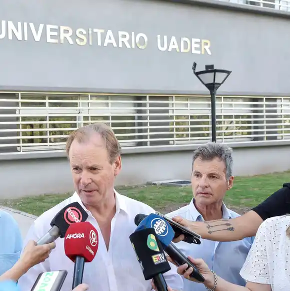 Bordet dejó inaugurado el campus de la Uader