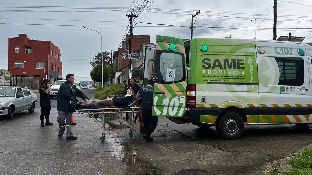 Un joven hospitalizado tras un accidente en Dinamarca y Laprida