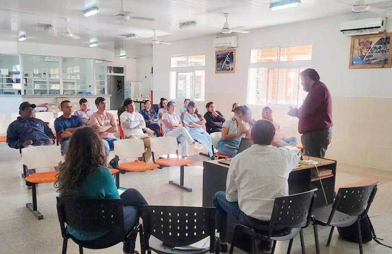 Laguna Yema: profundizan los trabajos 
preventivos del dengue y chikungunya