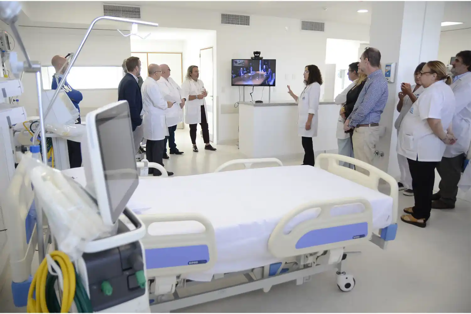 El sistema de salud argentino aumentó en más del 40% el número de camas de terapia intensiva