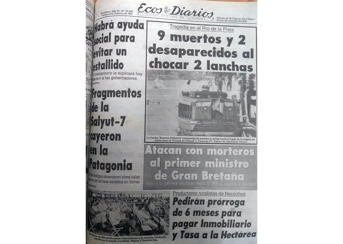 Viernes 8 de febrero de 1991