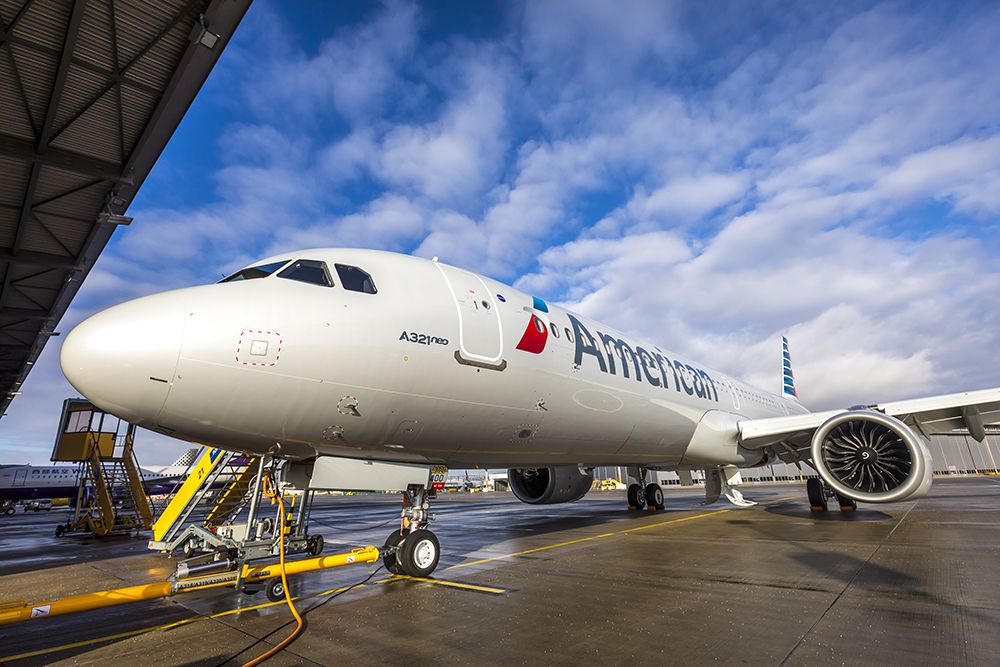 American Airlines recibió su primer A321neo