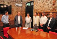González Inza, Diribarne y Madarieta comprometidos por el desarrollo económico local