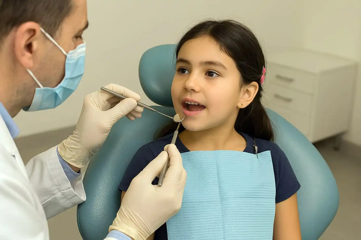 Desde pequeños. Cepillar los dientes, jugar con el acto y estar pendiente, estimula a que ellos adquieran estos hábitos desde temprana edad