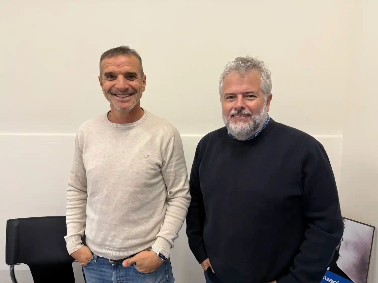 Fernando Errandosoro y Diego Dalponte, impulsores de la capacitación sobre AWS en Tandil.