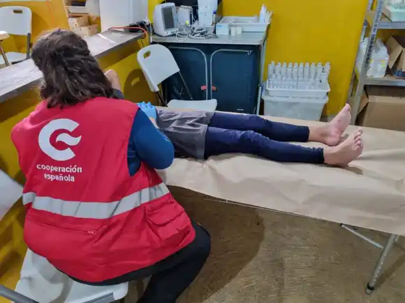 España instala CLÍNICA DE CAMPAÑA en el Darién para atender a migrantes