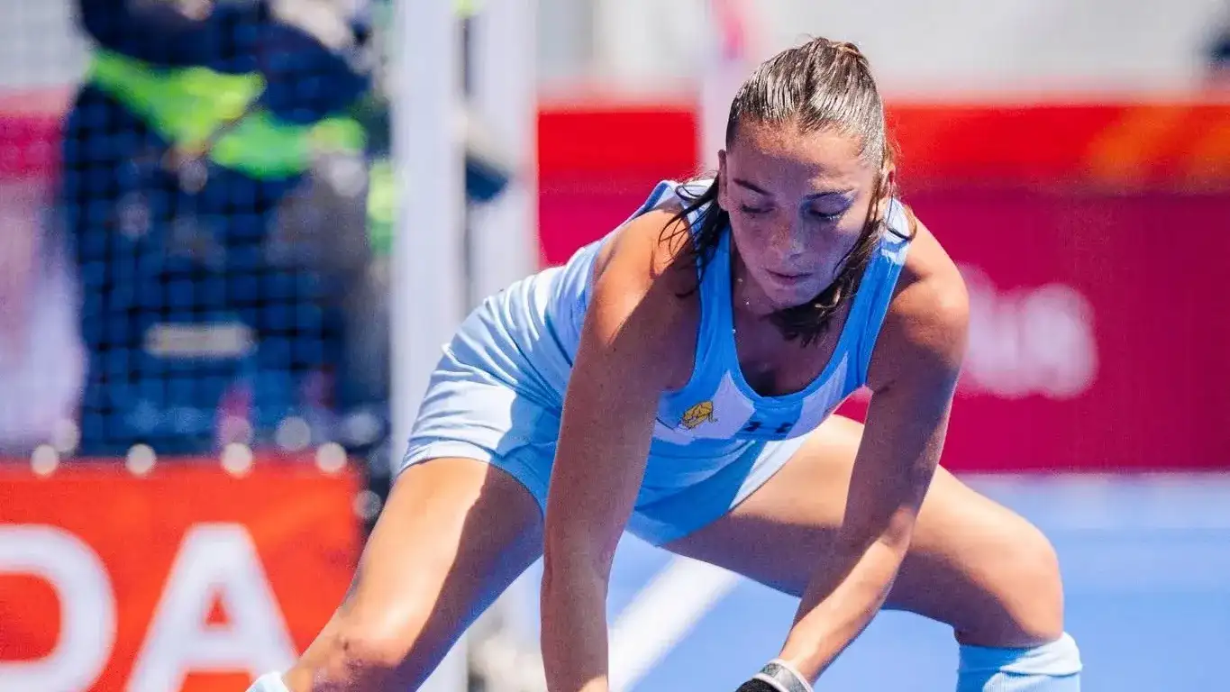 Bruggesser es parte del seleccionado argentino.