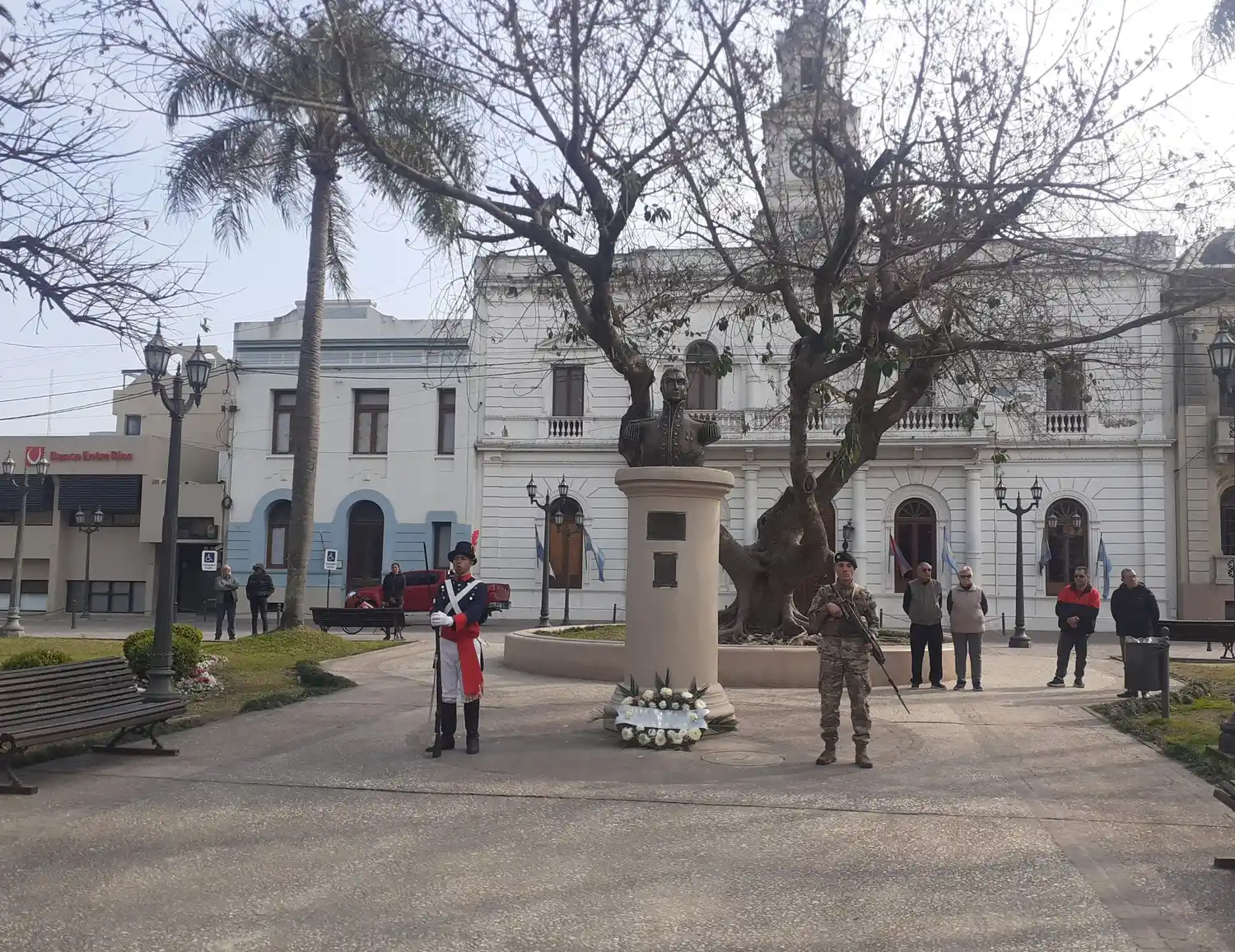 Se rindió homenaje al General José de San Martín en el 174° aniversario de su fallecimiento