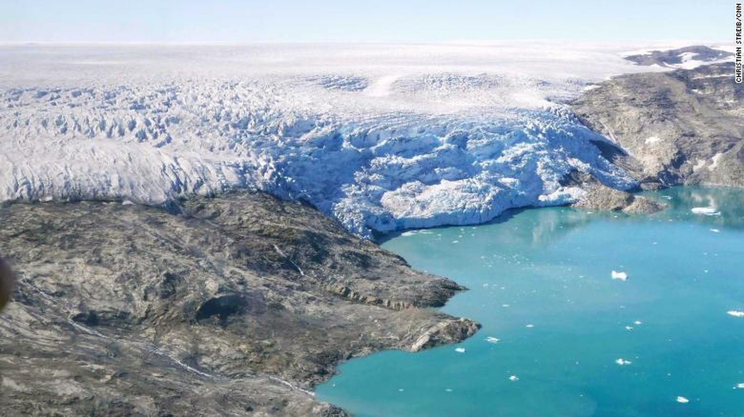 Groenlandia registró temperaturas de 30 grados por encima de la media