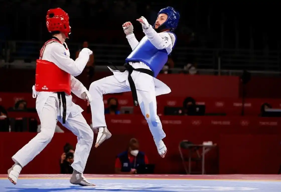Lucas Guzmán perdió el combate por el bronce en Taekwondo: fue diploma olímpico