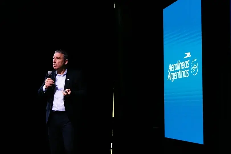Fabian Lombardo, presidente de Aerolíneas Argentinas.