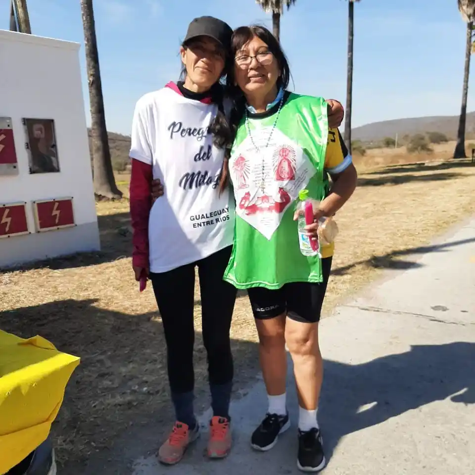 Teresita Cardoso unió nuevamente Gualeguay con Salta en un viaje de fe