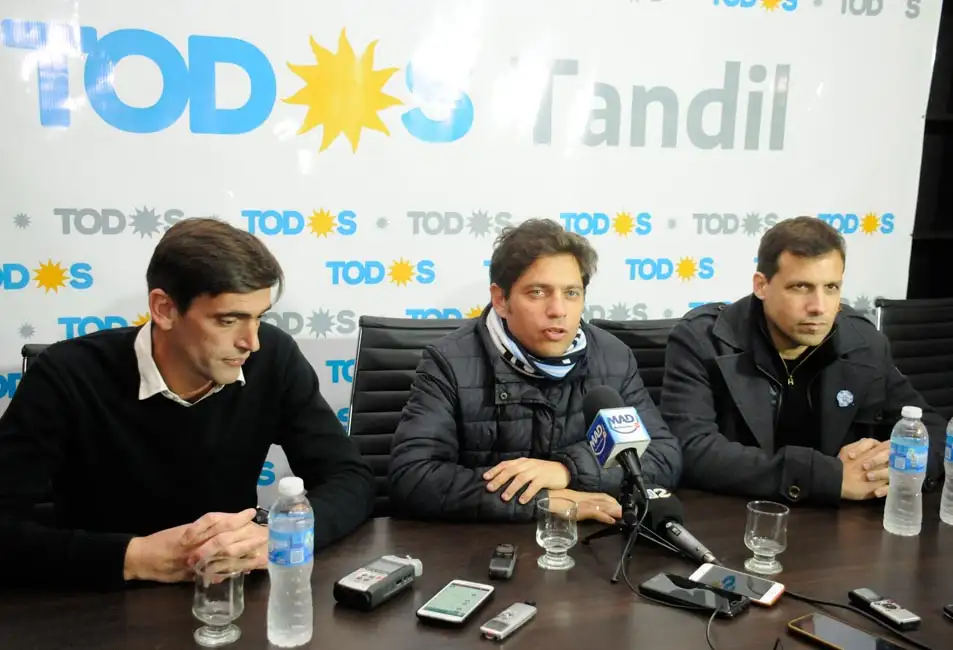 Axel Kicillof, en Tandil 