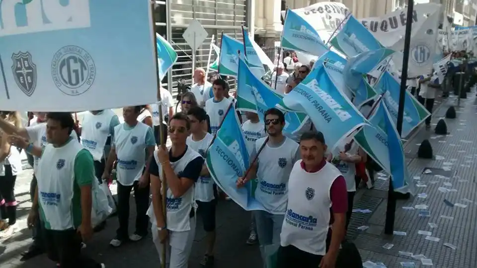 El gremio bancario ratificó la medida de fuerza para este jueves