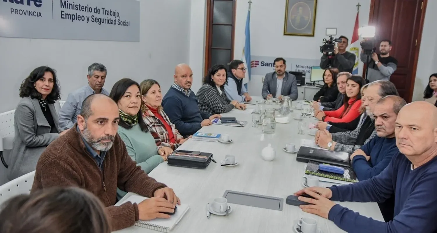 La paritaria docente se llevó a cabo en la tarde de este miércoles en la sede de la cartera laboral en la ciudad de Santa Fe.