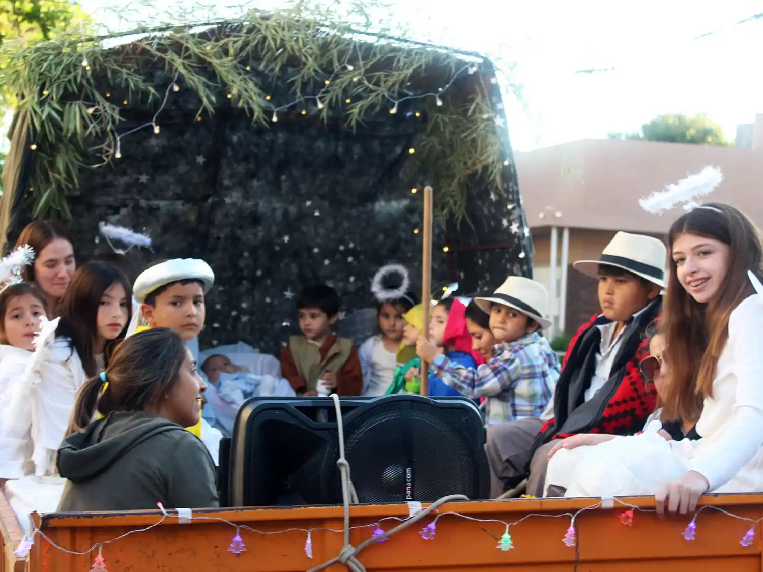 Se desarrolló el Pesebre Viviente de San Antonio