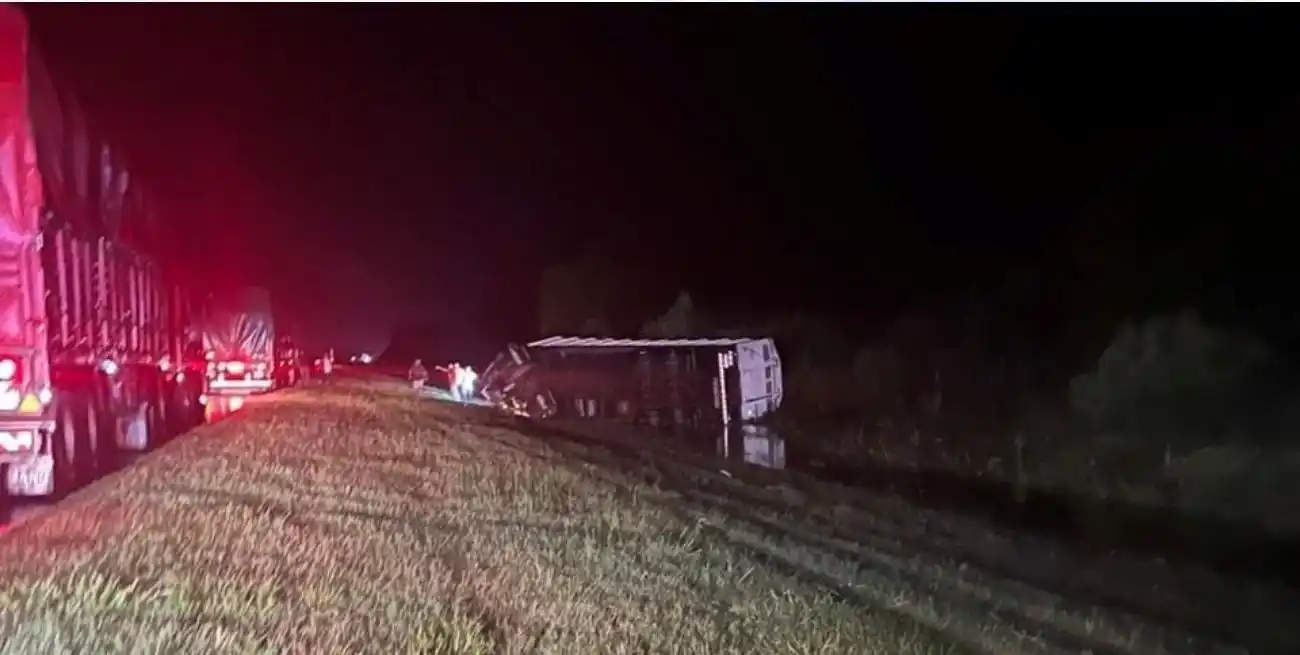 El incidente generó complicaciones en el tránsito por el sector. Foto: Gentileza