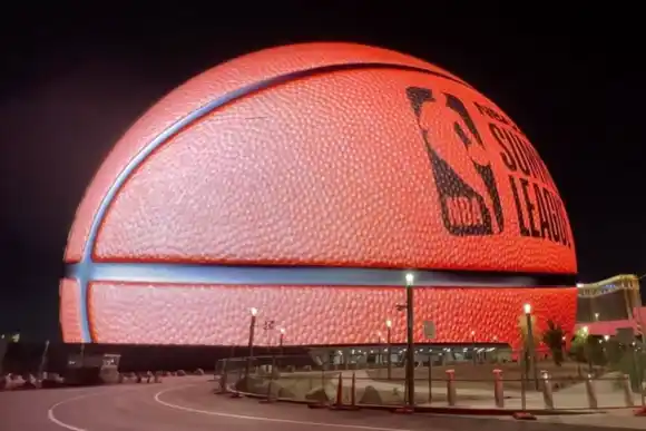 MSG Sphere: la impactante esfera  que albergará partidos de la NBA y recitales