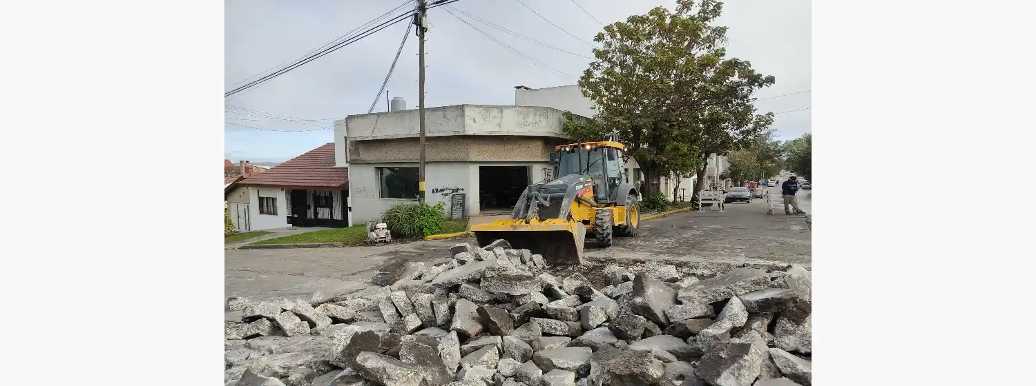 El Municipio informó los cortes de tránsito por obras viales para este lunes