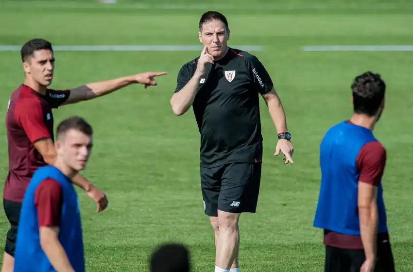 Eduardo Berizzo arrancó su ciclo en Athletic Bilbao