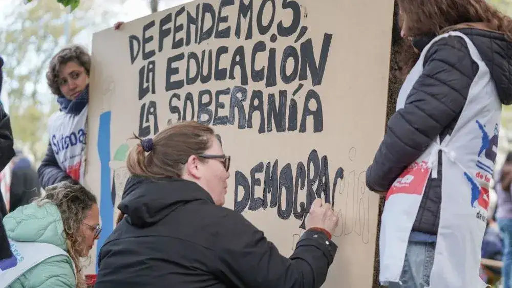 Marcha Universitaria en Necochea