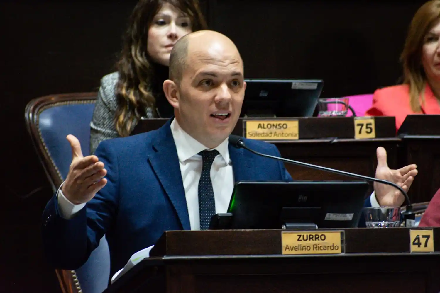 Avelino Zurro estalló contra el gobierno de Milei.