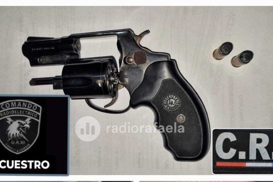 Andaba muy tranquilo con un revolver Taurus Magnun 357