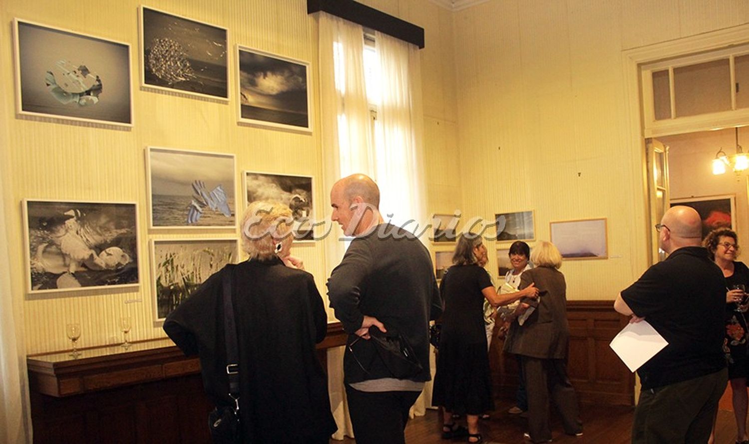 Atractiva. Muestra artística en la casona de 57 y 62
