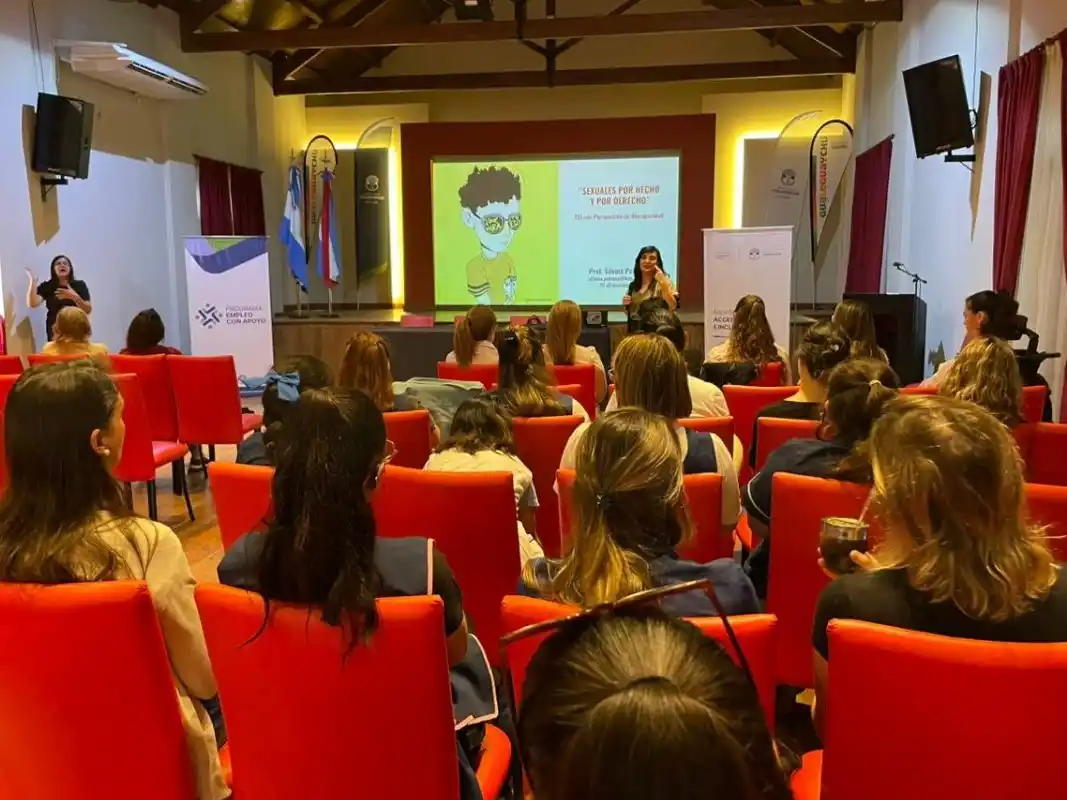 Realizaron una jornada de formación sobre educación sexual y discapacidad