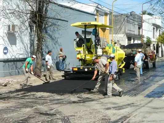 Finalizan la repavimentación de la calle Gervasio Méndez 