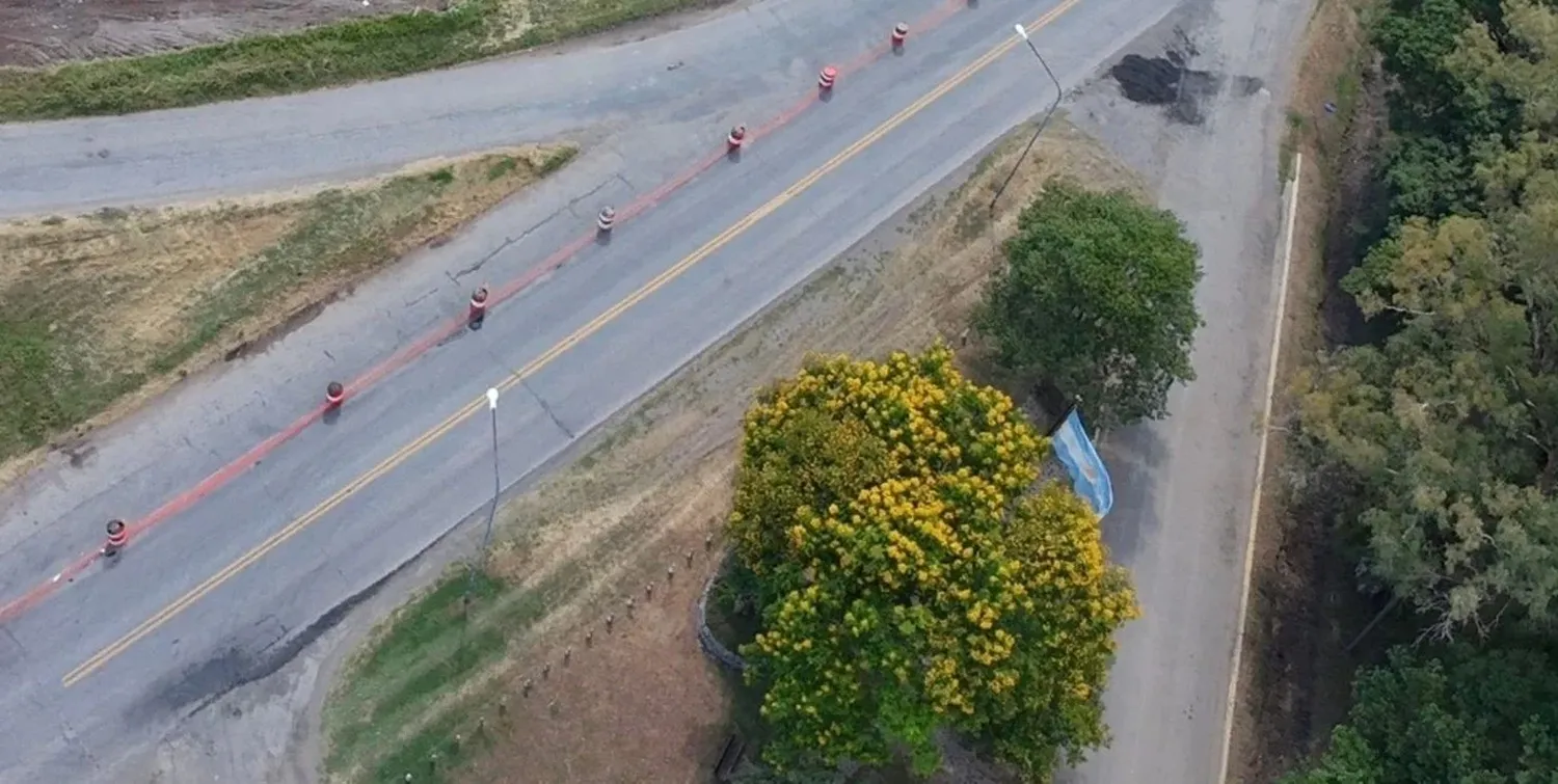 Se concretan mejoras en la Ruta 70 a la altura de Humboldt