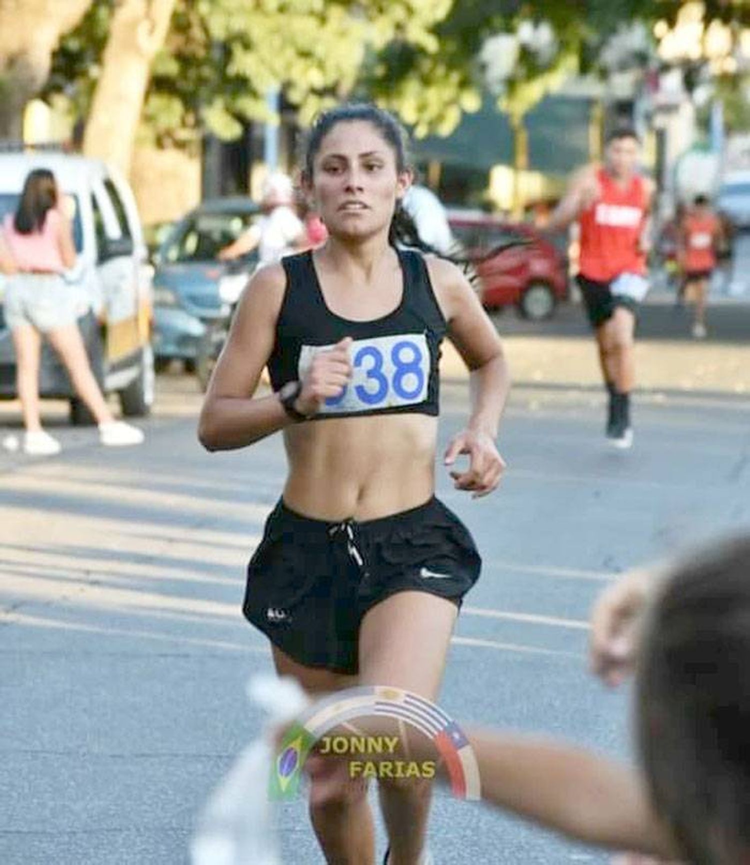 Shalom Lescano y  Juan Saboredo ganaron  la carrera del Parque Ferré