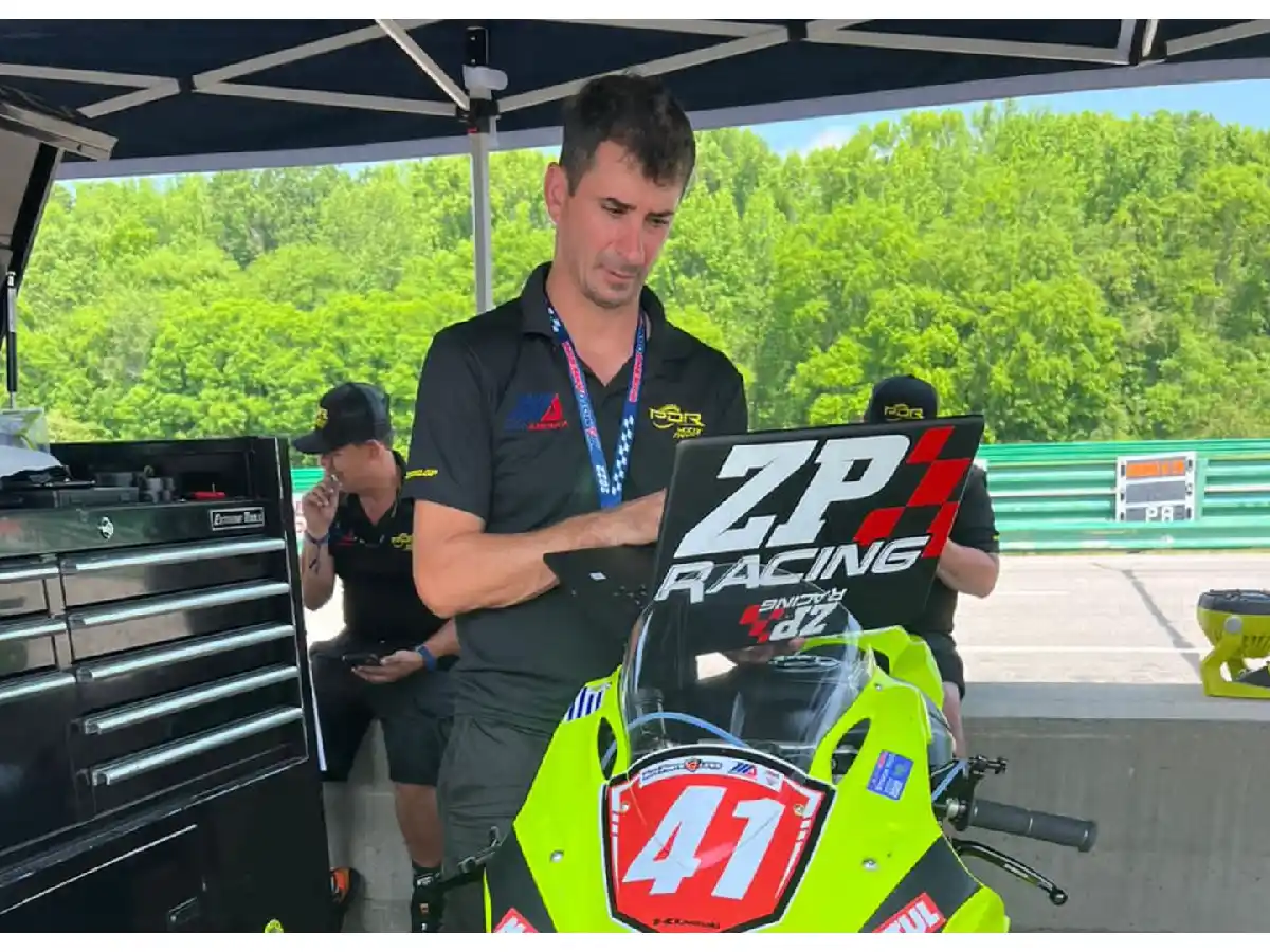 El equipo de Zipilivan hizo podio en el MotoAmérica