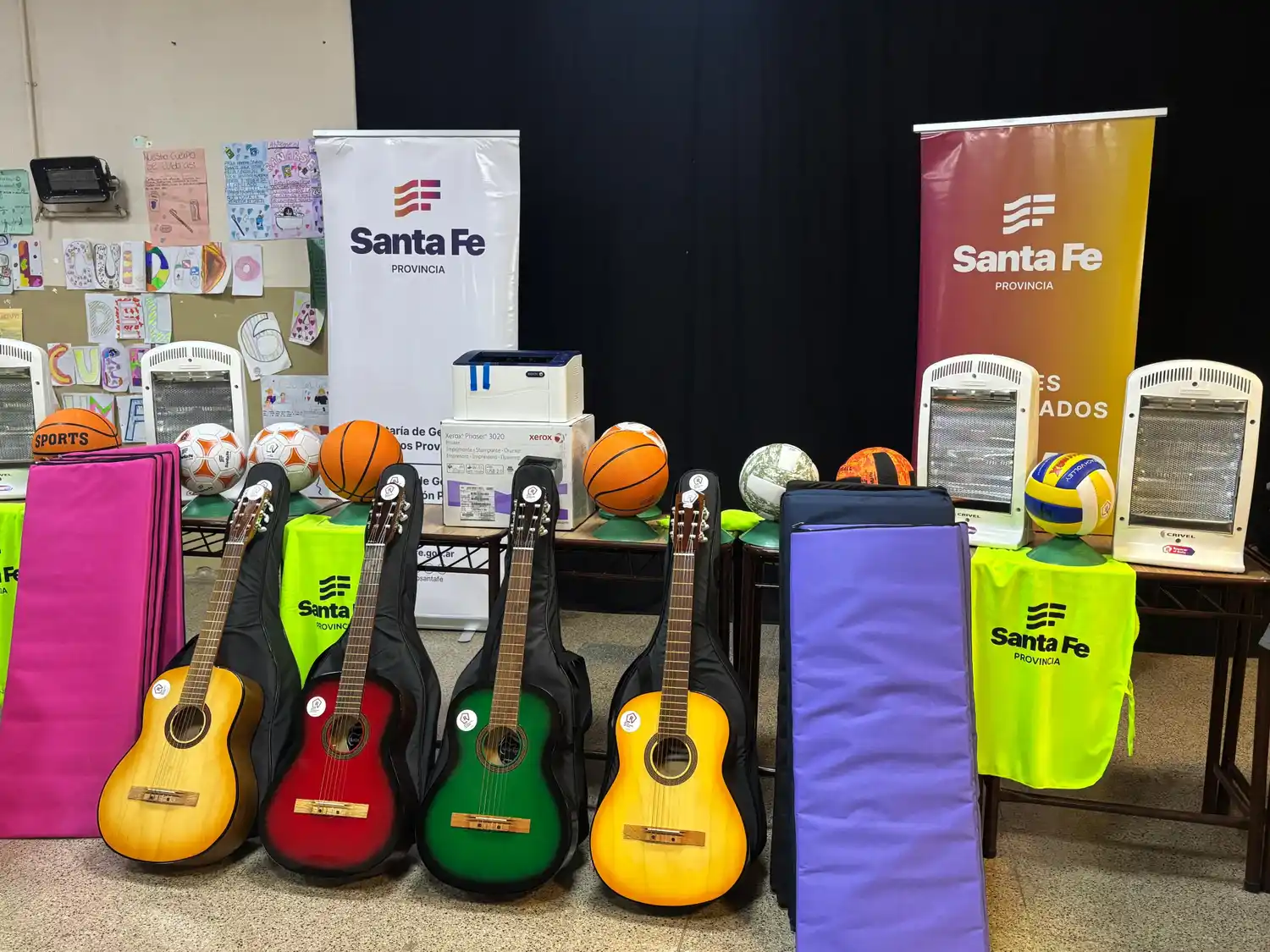 Los elementos que se compraron gracias a la venta de bienes subastados