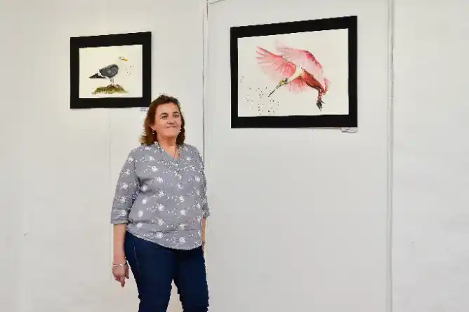 Muestra pictórica en el Museo Pampeano: “Un paseo por el humedal”