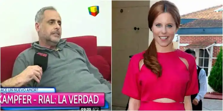 Rial: "Kampfer es linda e inteligente, no creo que se fije en un tipo como yo"