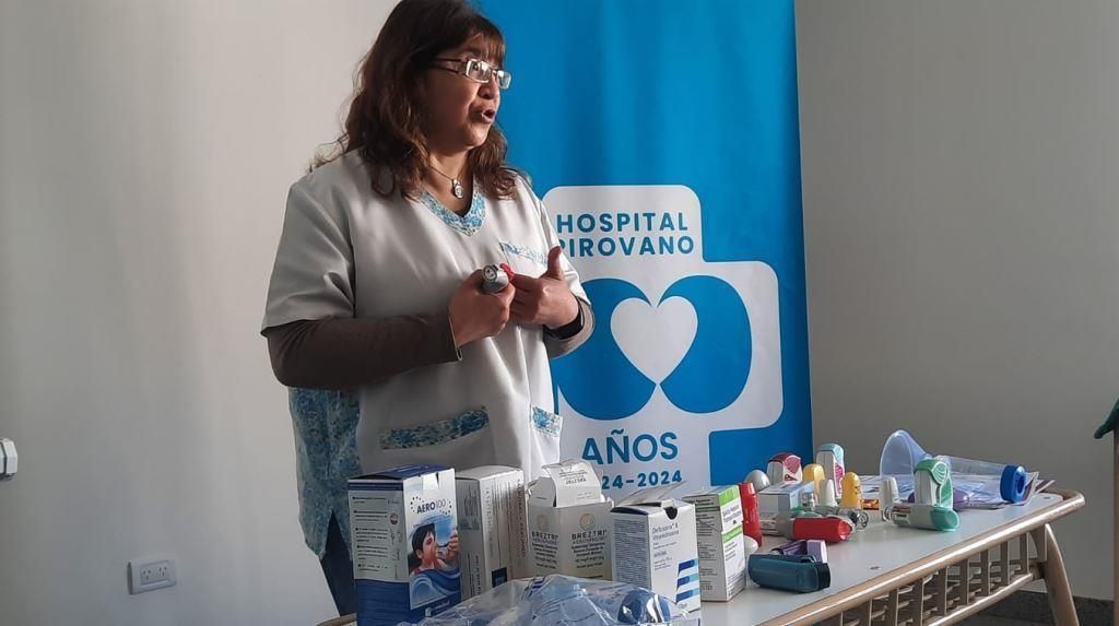 Taller sobre el uso de inhaladores