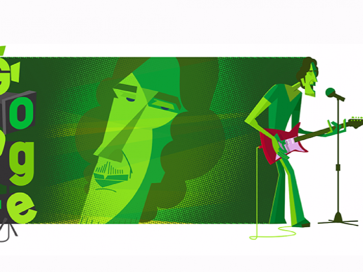 Google homenajea a Spinetta con su doodle