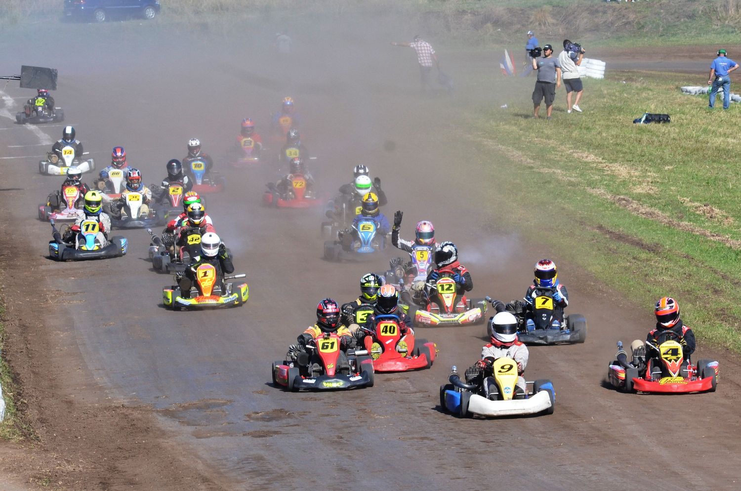 Más de ciento sesenta karts en Tandil
