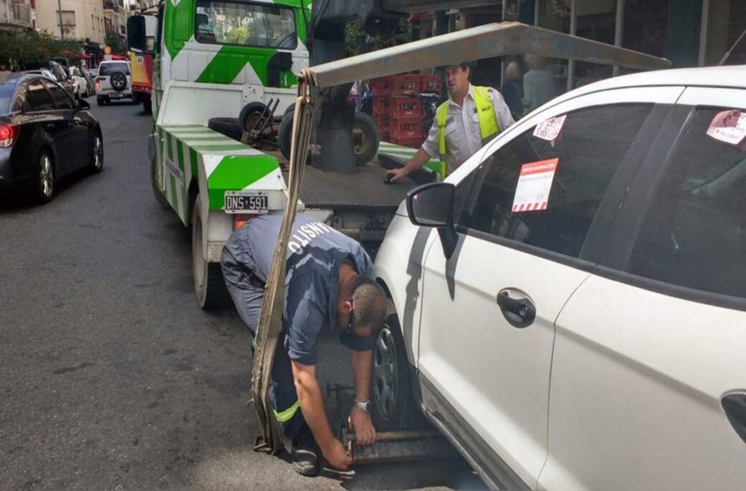 Aumentó más del 100% el acarreo de vehículos