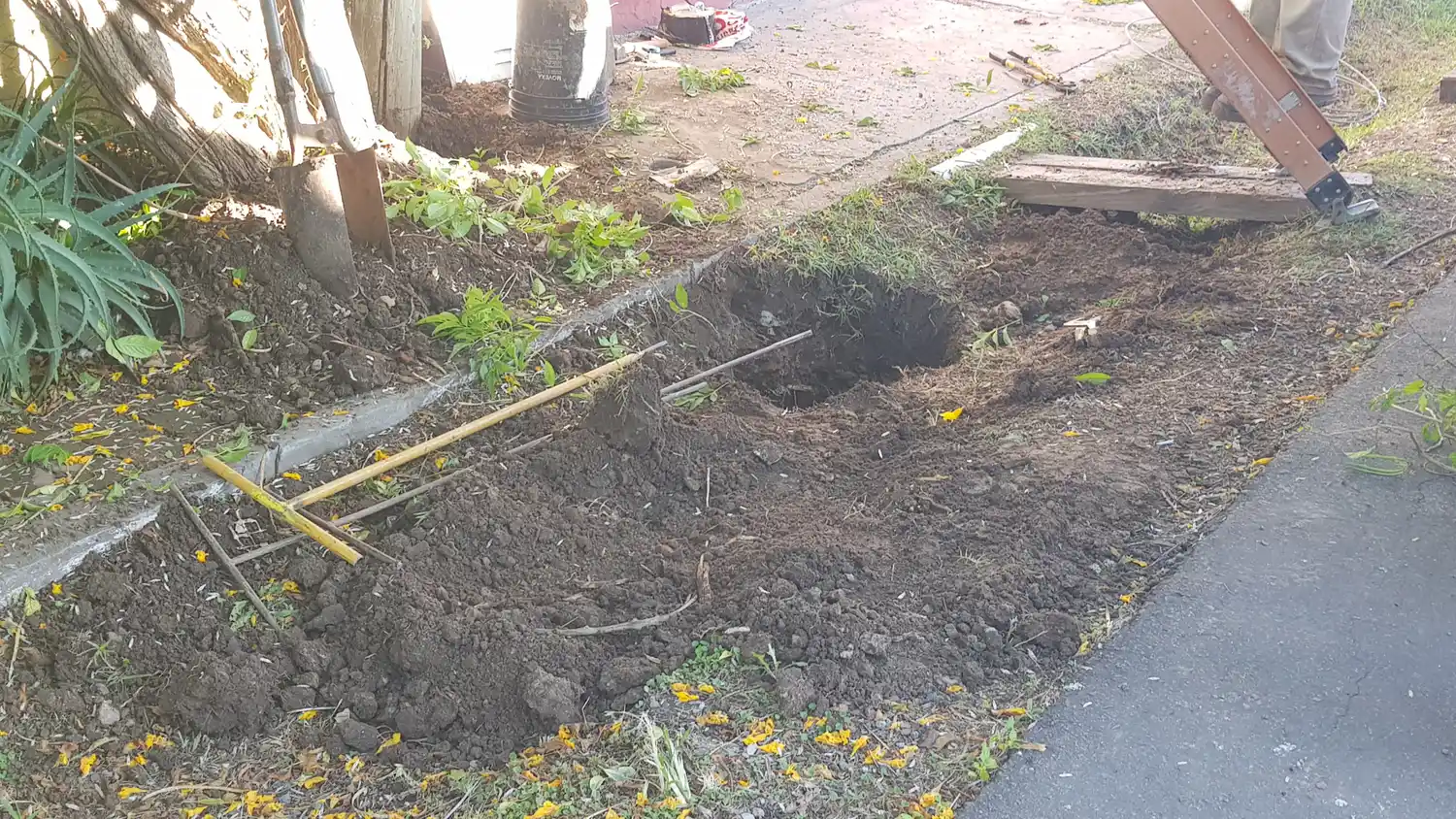 Personal de Litoral Gas trabajó en la zona y controló la fuga.