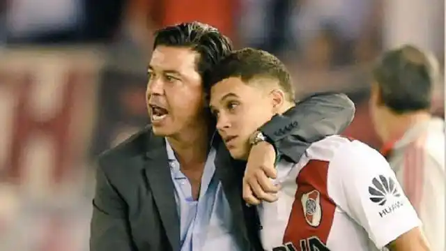 Quintero: "No me quiero ir de River por Gallardo, sacó lo mejor de mí"
