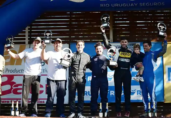 Triunfo de Guillermo Pitón y Juan Capurro en el Rally Entrerriano