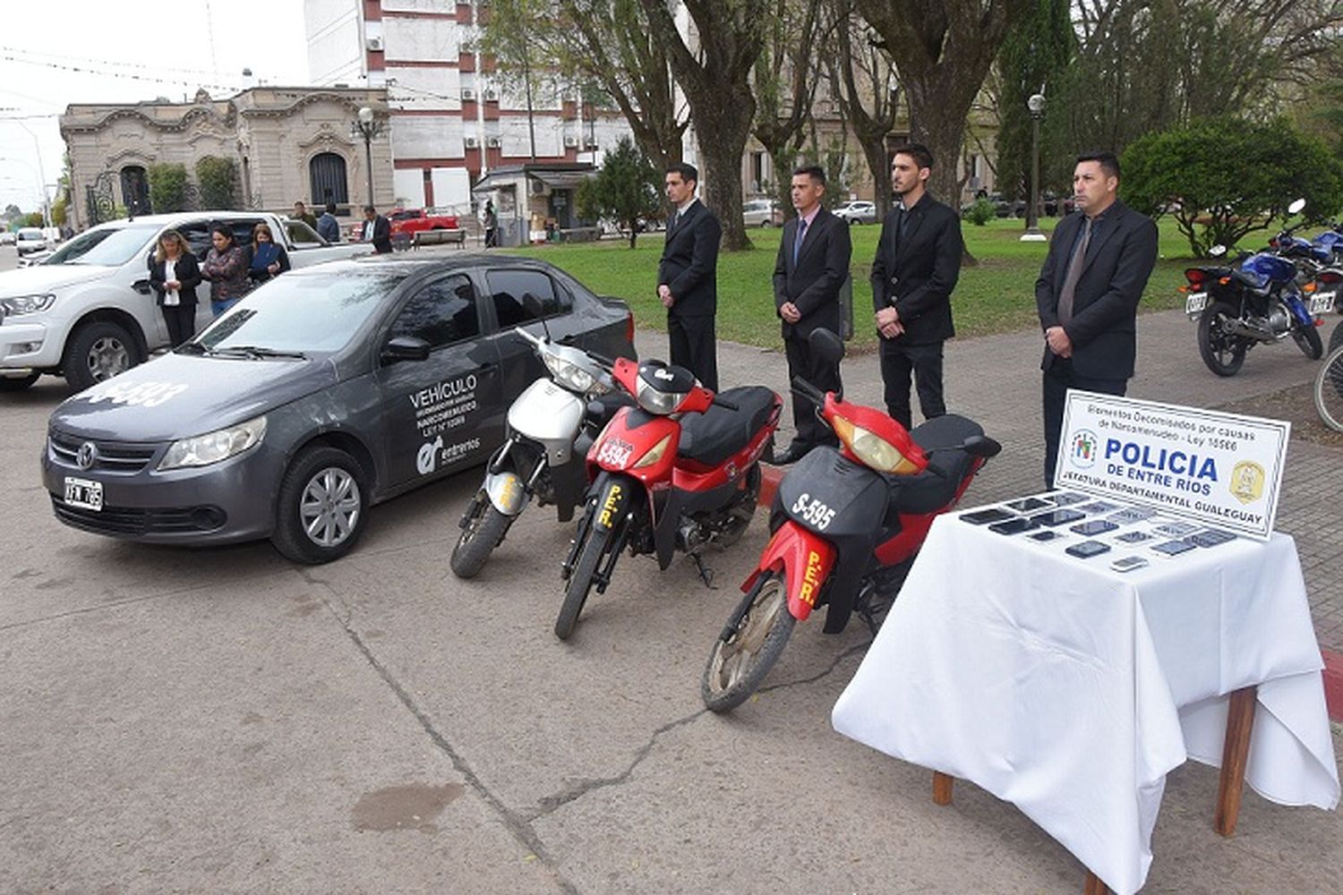 La Provincia destina los bienes incautados por la ley de narcomenudeo
