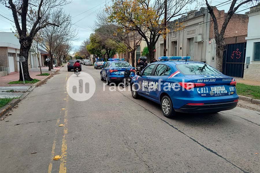 Fuerte accidente en pleno centro terminó con una mujer fracturada