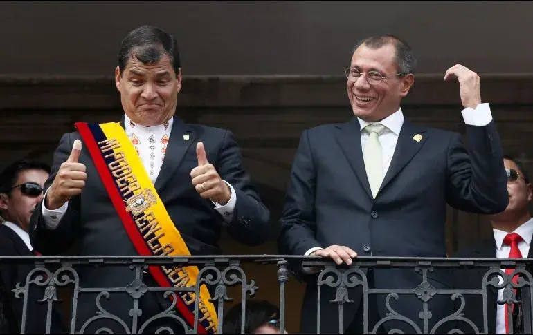 POR HECHOS DE CORRUPCIÓN: EE.UU. prohíbe la entrada de Rafael Correa y Jorge Glas