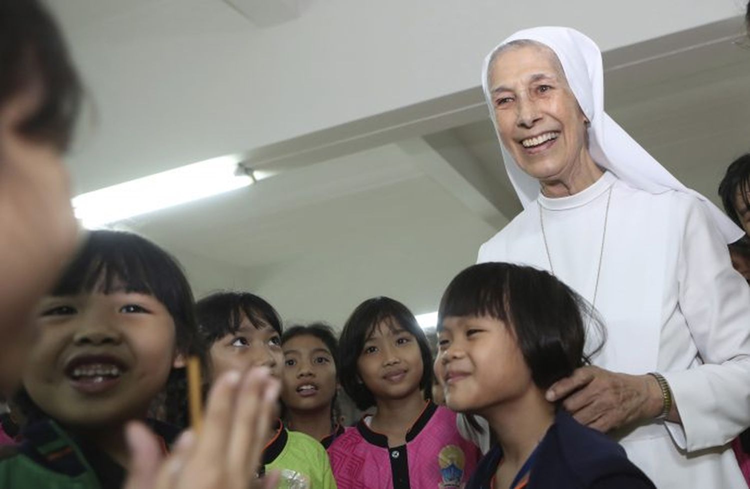 Una prima monja de Francisco será su traductora en Tailandia
