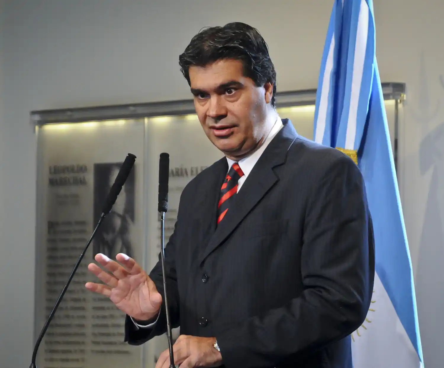 Capitanich brinda su primer informe de gestión en el Senado