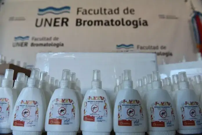 Entregaron repelentes de producción local al Municipio de Gualeguaychú, Larroque y Gualeguay