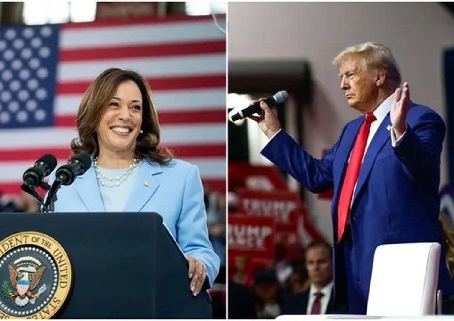 Kamala Harris supera a Donald Trump entre los usuarios más jóvenes.